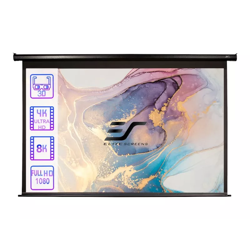 Elite Screens | Spectrum Series | Electric100H | Diagonāle 100 collas | 16:9 | Redzams ekrāna platums (W) 221 cm | Melns