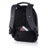Mugursoma XDDESIGN Bobby Hero XL — 21,5 L, piemērota 17 collu klēpjdatoram, planšetdatora nodalījums, organizatora panelis, melna