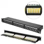 Extralink CAT6 STP V2 | Plāksterpanelis | 24 Porti
