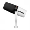 Shure MV7+-W - pults/vokāla mikrofonu ar XLR/USB-C savienotāju, balts