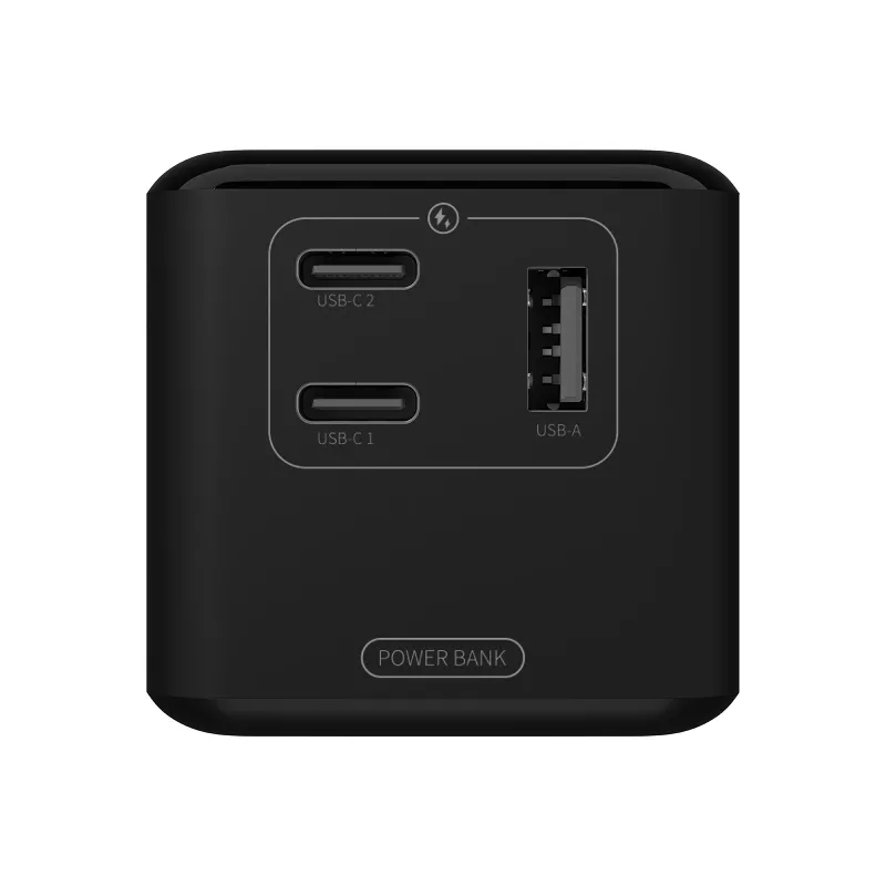 Power bank BLOW AIR99.9 27000mAh PD 140W LCD — 2× USB‑C, 1× USB‑A, 27000 mAh, 140 W kopā