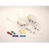 Zebra Clips QuickClip aprocēm Dzeltens