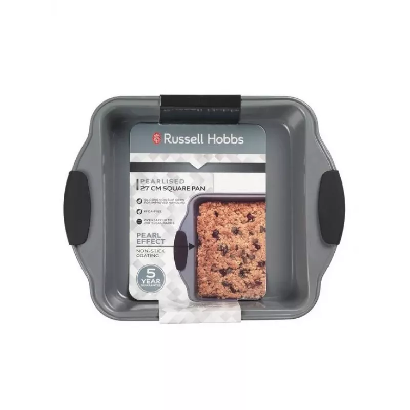 Kvadrātveida panna Russell Hobbs RH01913EU7 27 cm ar perlamutra nepiedegošo virsmu