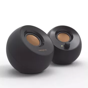 Creative Pebble 2.0 galda stereo skaļruņi, melni