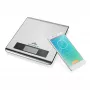 Elektroniskie virtuves svari ETA Nutri Vital Metallic Rectangle — 5 kg ietilpība, 1 g precizitāte, LCD displejs