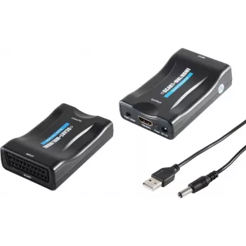 SCART–HDMI pārveidotājs ShiverPeaks 05-07001, izšķirtspēja līdz 1080p