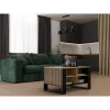 Kafijas galdiņš top e shop STOLIK KAWOWY ŁAWA MODERN 4P plāns Dąb Artisan / melnas frēzētas detaļas