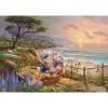 Thomas Kinkade Studios: Disney - Donald and Daisy A Duck Day Afternoon, puzle 1000 gabaliņi