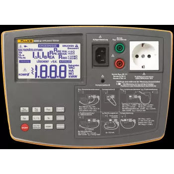Fluke Corporation 6200-2 instalāciju testeris EN61557-1 1997EN61557-2 1997EN61557-4 (4325034)