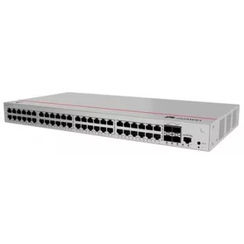 Slēdzis HUAWEI S310-48P4X — 48x Gigabit Ethernet (10/100/1000) RJ-45, 4x SFP+, PoE, 1U statne