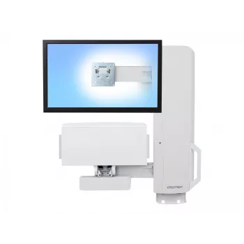 Monitora stiprinājums Ergotron 61-081-062 61 cm (24 collas) sienai, balts