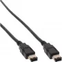 InLine FireWire 400 1394 kabelis 6 kontaktu vīr. / vīr. 1 m