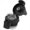 SIGG 8998.10 termoss 0,55 L, melns nerūsējošais tērauds