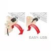 USB kabelis DeLOCK 83857 USB 2.0 3 m USB A Micro-USB B Melns