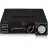 Diskdziņa nodalījuma adaptera rāmis icy dock MB092VK-B diviem 6,3 cm U.2 / U.3 NVMe SSD uz 3,5 collu nodalījumu (melns)