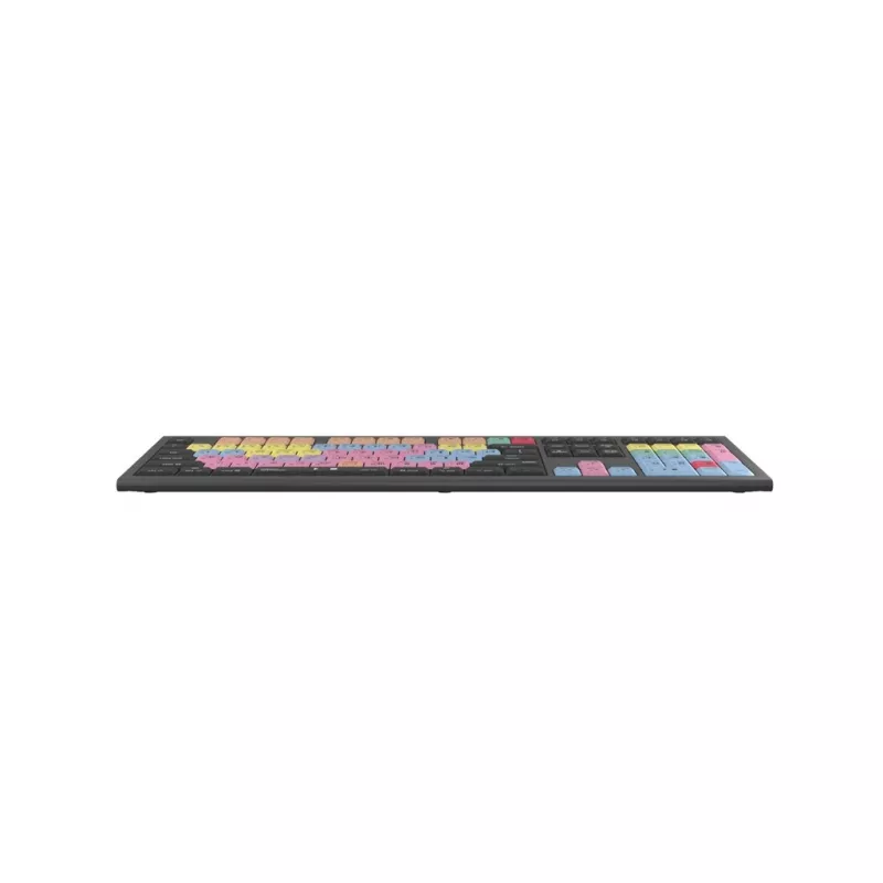 Logickeyboard ASTRA 2 tastatūra USB AZERTY angļu melna pilna izmēra 104 taustiņi