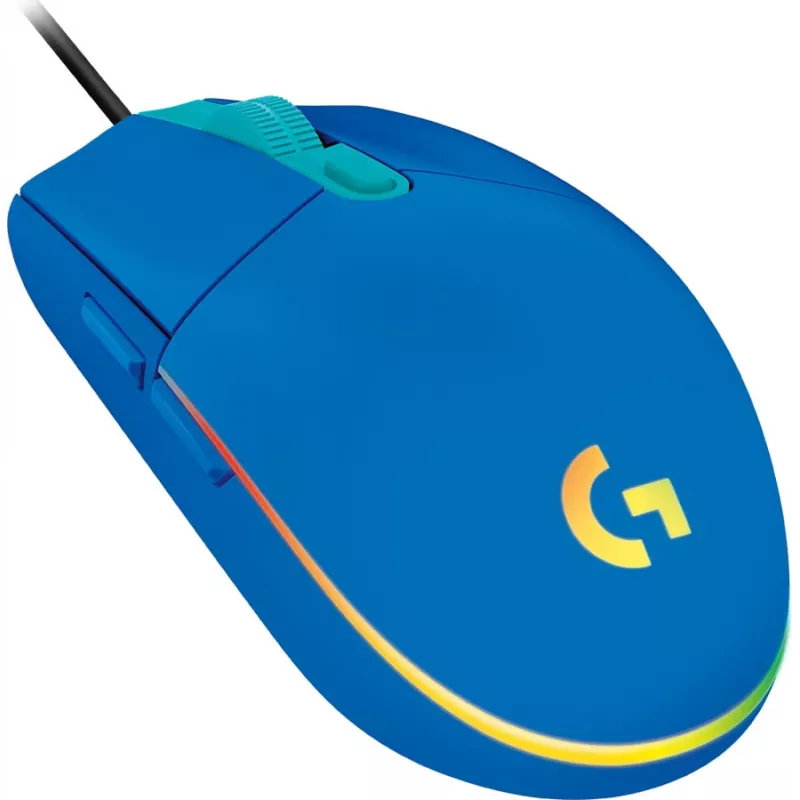 Spēļu pele Logitech G G203 LIGHTSYNC USB Type-A