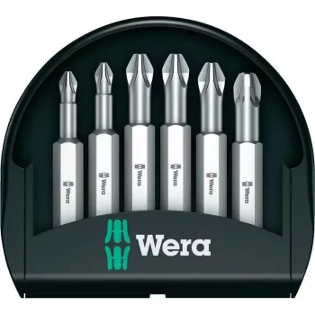 Wera Phillips-PZ Bits Mini-Check PZ 50 mm 6 gab. (05056471001)