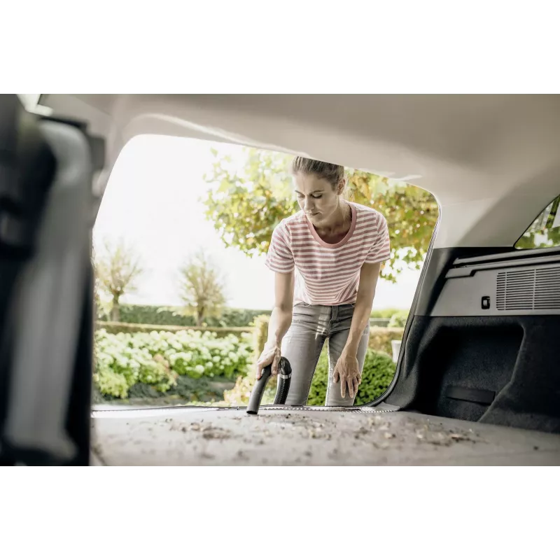 Mucas putekļsūcējs Karcher WD 4 V-20/5/22 — 20 L, 1000 W, sausā un mitrā tīrīšana, 2,2 m šļūtene