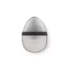 Virtuves svari Caso FinoCompact 03201 — 0,5 kg ietilpība, 1 g iedaļa, LED displejs, nerūsējošais tērauds/melns