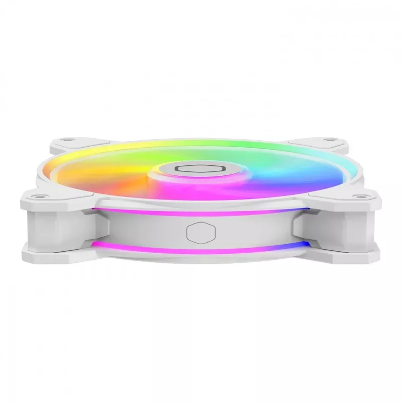 Ventilators Cooler Master MasterFan MF140 HALO² balta Edition