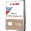 HDD Toshiba N300 4 TB 3.5 collas Serial ATA III