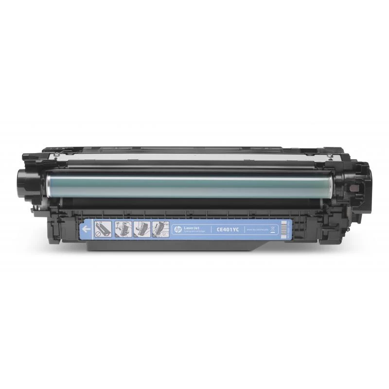 HP 507A - CE401YC - CQ - atvērta kaste - Project Packaging - Ciānas toneris