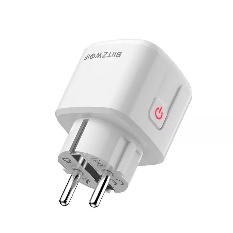 Viedā kontaktligzda BlitzWolf BW-SHP15 ZigBee 3680W — iebūvēta Wi‑Fi/ ZigBee saderīga strāvas kontaktligzda