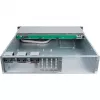 Server Case Inter-Tech 2U 2404L Rack Melns, pelēka