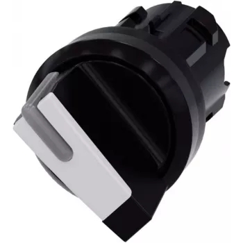 Siemens 3SU1002-2BC60-0AA0 elektriskais izpildmehānisms Melns, Balts