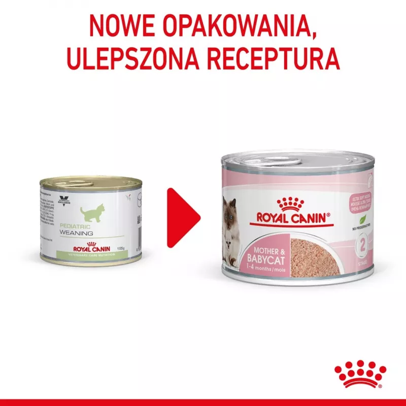 Royal Canin BABYCAT INSTINCTIVE - Mitrā kaķu barība - 195 g