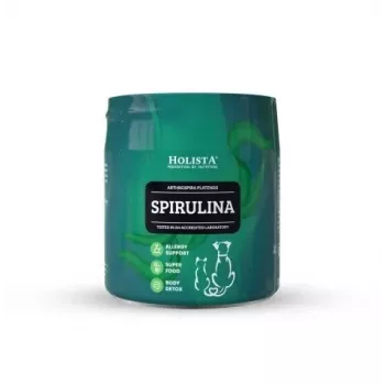 HOLISTA Spirulina - uztura bagātinātāji suņiem un kaķiem - 100g