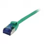 Synergy 21 komutācijas kabelis RJ45, CAT6A 500Mhz, 0,25m, zaļš, U/FTP, plāns apaļš d=3,8mm, TPE(Superflex), AWG32, Synergy 21 - Digitālie/Datu - Tīkla