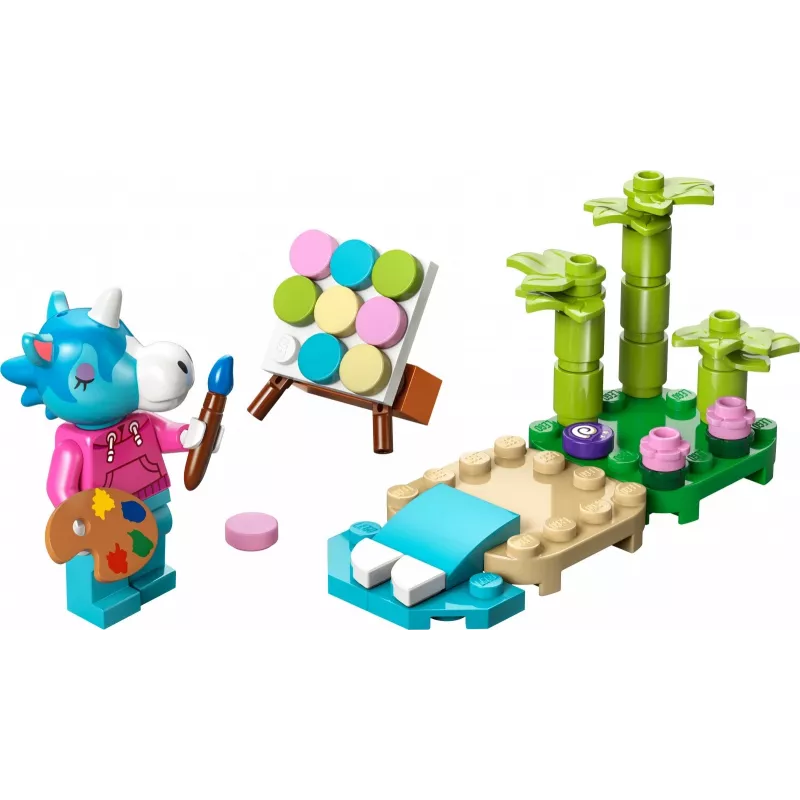 Bricks Animal Crossing 30703 Julian's Beach Painting