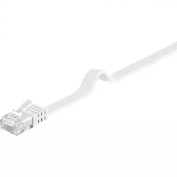 Wentronic 95150 Ethernet komutācijas kabelis balts