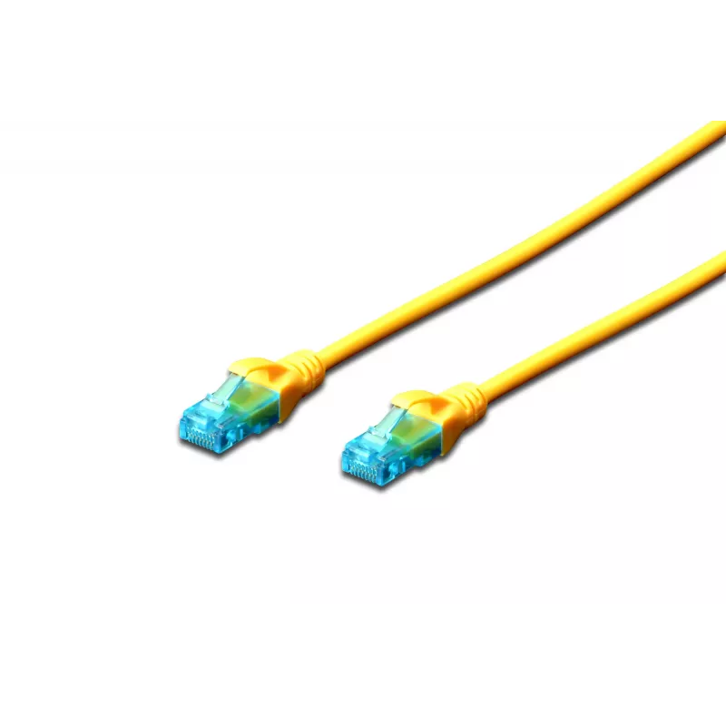 Digitus DK-1511-010/Y Ethernet komutācijas kabelis, dzeltens