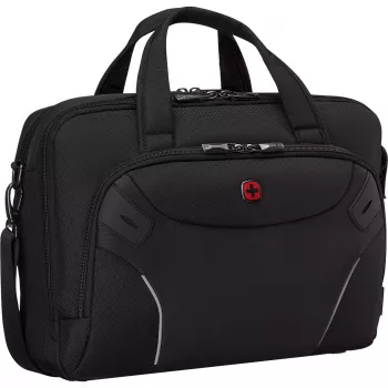 Portfelis Wenger Cosmic 14–16 collu klēpjdatoriem (ietilpst līdz 40,64 cm) melns