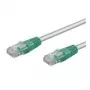 wentronic - krossovera kabelis - RJ-45 (V) uz RJ-45 (V) - 5,0m - UTP - CAT 6 - pelēks (68478)