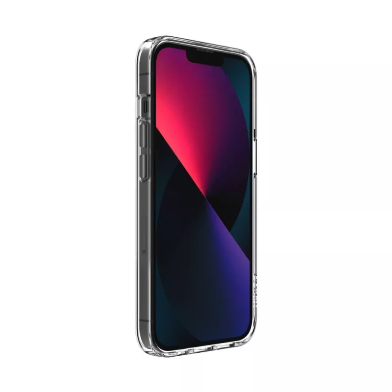 Case SheerForce MagSafe Anty-mikrobiologic for iPhone 13, caurspīdīgs