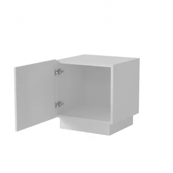 Naktsgaldiņš Cama 2 gab. LIVERTI 45x42x47 cm balts MDF/skaidu plātne