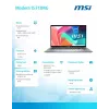 Piezīmjdators Modern 15 F13MG-443PL WIN11PRO/Raptor Lake i5-1334U/16GB/512SSD/IrisXe/15.6''/3Y