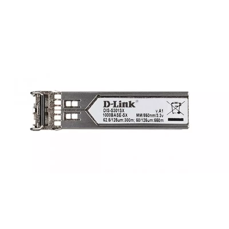D-Link 1 porta mini-GBIC SFP uz 1000BaseSX ražošanas raiduztvērējs