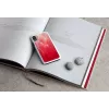 Viedtālruņa maciņš iKins iPhone XR — rozā ezera un baltā krāsā