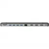 ALLNET PSUC2501 - USB 3.2 Gen 1 (3.1 Gen 1) Type-C - 3.5mm - DisplayPort - HDMI - RJ-45 - USB 3.2 Gen 1 (3.1 Gen 1) Type-A - USB 3.2 Gen 1 (3.1 Gen 1) Type-C - 3840 x 2160 pikseļi -
