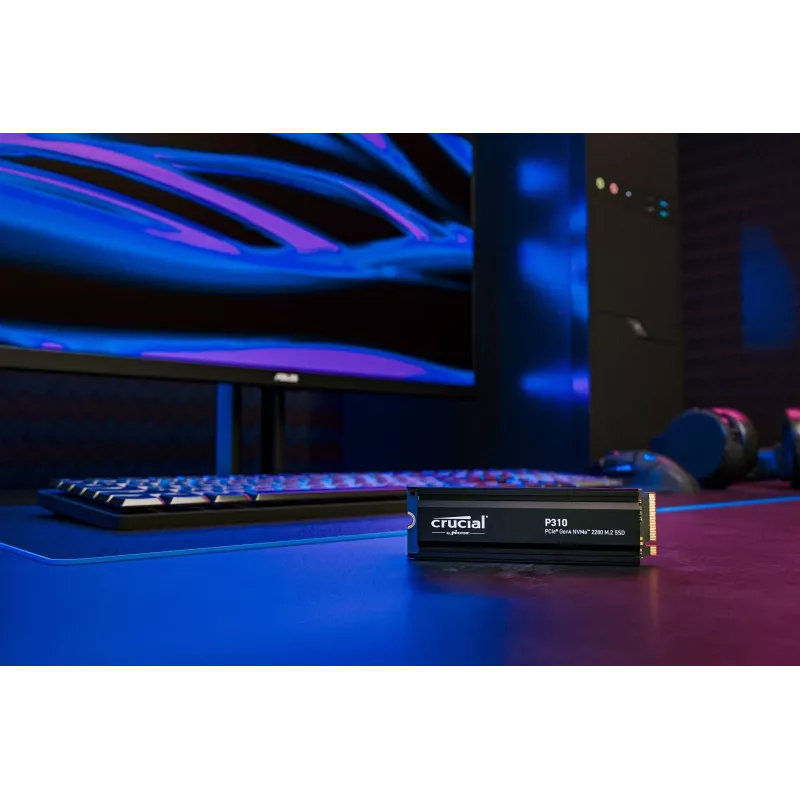 SSD disks Crucial 1 TB M.2 PCI Express 4.0 NVMe P310
