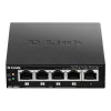 D-Link DGS-1005P/E tīkla slēdzis Nepārvaldāms Gigabit Ethernet (10/100/1000) Power over Ethernet (PoE) Melns