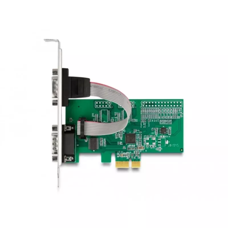 DeLOCK 89555 PCIe seriālā adaptera karte - 2 x RS-232
