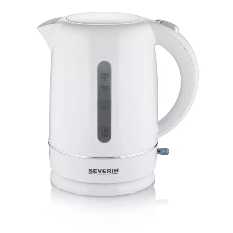 Severin WK 4325 elektriskā tējkanna 1.7 L 2200 W Balta