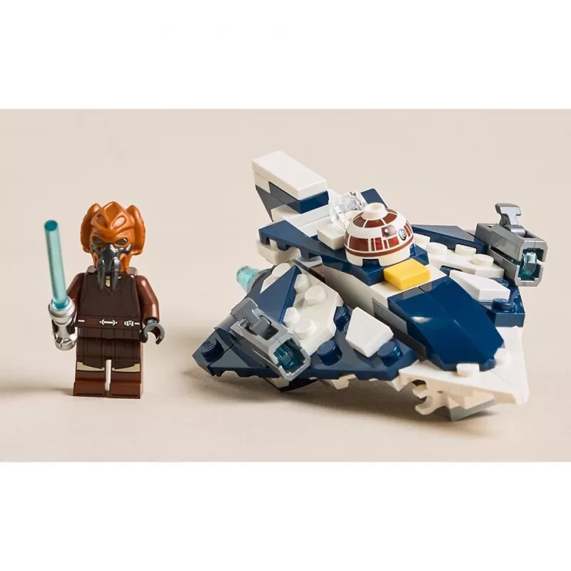 LEGO Microfighter Star Wars Plo Koon's Jedi Starfighter 75400 — 89 gabali, 1 minifigūra, vecumam 6+