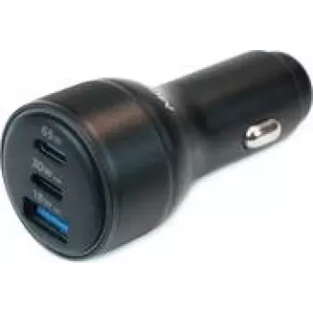 Mobilis Energia Charger 95W automašīnas lādētājs 2 USB-C 1 USB-A SB (020018)